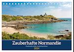Zauberhafte Normandie: Frankreichs wilde, wunderbare Küste (Tischkalender 2024 DIN A5 quer)