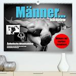 Männer... backview (Premium, hochwertiger DIN A2 Wandkalender 2024, Kunstdruck in Hochglanz)