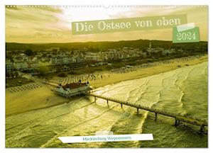 Die Ostsee von oben, Mecklenburg-Vorpommern (Wandkalender 2024 DIN A2 quer)