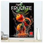 Coole Früchte (hochwertiger Premium Wandkalender 2024 DIN A2 hoch), Kunstdruck in Hochglanz