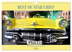 BEST OF STAR CHIEF - Ein Pontiac mit vier Sternen (Wandkalender 2024 DIN A4 quer)