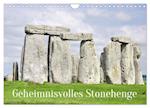 Geheimnisvolles Stonehenge (Wandkalender 2024 DIN A4 quer), CALVENDO Monatskalender
