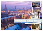 Romantisches Dresden im Winter (Wandkalender 2024 DIN A4 quer), CALVENDO Monatskalender