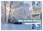 Winter im Meißner Hinterland (Wandkalender 2024 DIN A2 quer), CALVENDO Monatskalender