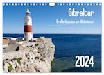 Gibraltar - Großbritannien am Mittelmeer (Wandkalender 2024 DIN A4 quer), CALVENDO Monatskalender