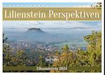 Lilienstein Perspektiven - Elbsandstein (Tischkalender 2024 DIN A5 quer)