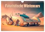 Futuristische Wüstencars (Wandkalender 2024 DIN A4 quer)