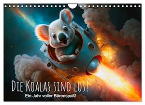 Die Koalas sind los! Ein Jahr voller Bärenspaß (Wandkalender 2024 DIN A4 quer)