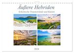 Äußere Hebriden - Schottische Traumstrände und Küsten (Wandkalender 2024 DIN A4 quer)