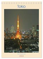 Tokio - Terminplaner (Tischkalender 2024 DIN A5 hoch)