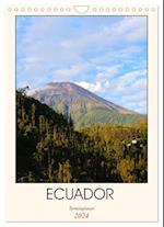 Ecuador - Terminplaner (Wandkalender 2024 DIN A4 hoch), CALVENDO Monatskalender