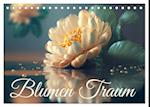 Blumen Traum (Tischkalender 2024 DIN A5 quer)