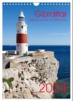 Gibraltar - Britische Kolonie am Mittelmeer (Wandkalender 2024 DIN A4 hoch), CALVENDO Monatskalender