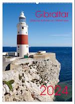 Gibraltar - Britische Kolonie am Mittelmeer (Wandkalender 2024 DIN A2 hoch), CALVENDO Monatskalender