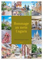 Hommage an mein Ungarn (Tischkalender 2024 DIN A5 hoch)