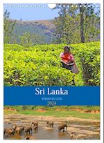Sri Lanka - Terminplaner (Wandkalender 2024 DIN A4 hoch)