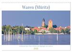 Waren (Müritz) in der Mecklenburgischen Seenplatte (Wandkalender 2024 DIN A3 quer), CALVENDO Monatskalender