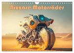 Bizzare Motorräder (Wandkalender 2024 DIN A4 quer)