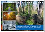 Magischer Harzwald (Tischkalender 2024 DIN A5 quer), CALVENDO Monatskalender