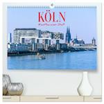 Köln - Facetten einer Stadt (hochwertiger Premium Wandkalender 2024 DIN A2 quer), Kunstdruck in Hochglanz