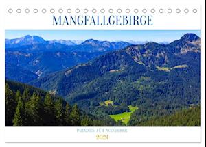 Mangfallgebirge (Tischkalender 2024 DIN A5 quer)