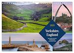 Yorkshire, England: Romantik zwischen Hochmooren und wilder Küste (Wandkalender 2024 DIN A4 quer), CALVENDO Monatskalender