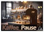 Kaffee Pause (Wandkalender 2024 DIN A3 quer), CALVENDO Monatskalender