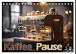 Kaffee Pause (Tischkalender 2024 DIN A5 quer), CALVENDO Monatskalender