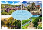Romantische Orte am Neckar (Wandkalender 2024 DIN A4 quer), CALVENDO Monatskalender