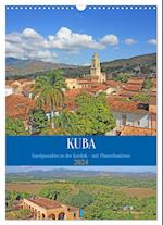 Kuba - Inselparadies in der Karibik (Wandkalender 2024 DIN A3 hoch), CALVENDO Monatskalender