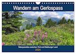 Wandern am Gerlospass - Naturparadies zwischen Tirol und Salzburger Land (Wandkalender 2024 DIN A4 quer), CALVENDO Monatskalender