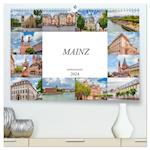Mainz Impressionen (hochwertiger Premium Wandkalender 2024 DIN A2 quer), Kunstdruck in Hochglanz
