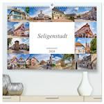 Seligenstadt Impressionen (hochwertiger Premium Wandkalender 2024 DIN A2 quer), Kunstdruck in Hochglanz