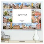 Speyer Impressionen (hochwertiger Premium Wandkalender 2024 DIN A2 quer), Kunstdruck in Hochglanz