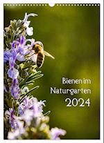 Bienen im Naturgarten (Wandkalender 2024 DIN A3 hoch), CALVENDO Monatskalender