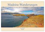 Madeira-Wanderungen (Wandkalender 2024 DIN A4 quer), CALVENDO Monatskalender