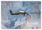 Aviatik Photocomposing 2024 (Wandkalender 2024 DIN A2 quer), CALVENDO Monatskalender