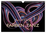 Farben Tanz Abstract Design (Wandkalender 2024 DIN A4 quer), CALVENDO Monatskalender