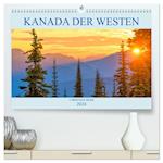 Kanada der Westen (hochwertiger Premium Wandkalender 2024 DIN A2 quer), Kunstdruck in Hochglanz