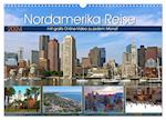 Reisekalender Nordamerika (Wandkalender 2024 DIN A3 quer), CALVENDO Monatskalender