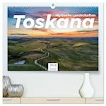 Toskana - idyllische Landschaft (hochwertiger Premium Wandkalender 2024 DIN A2 quer), Kunstdruck in Hochglanz