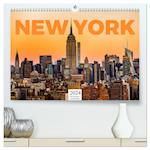 New York - Eine Weltstadt (hochwertiger Premium Wandkalender 2024 DIN A2 quer), Kunstdruck in Hochglanz