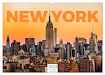 New York - Eine Weltstadt (Wandkalender 2024 DIN A2 quer), CALVENDO Monatskalender