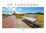 OP LANGEOOG (Wandkalender 2024 DIN A2 quer), CALVENDO Monatskalender