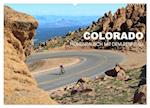 Colorado - Höhenrausch mit dem Rennrad (Wandkalender 2024 DIN A2 quer), CALVENDO Monatskalender