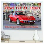 Opel GT 1900 AL Eine deutsche Sportwagenlegende (hochwertiger Premium Wandkalender 2024 DIN A2 quer), Kunstdruck in Hochglanz