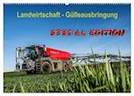Landwirtschaft - Gülleausbringung (Wandkalender 2024 DIN A2 quer), CALVENDO Monatskalender