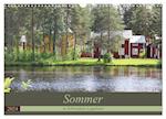 Sommer in Schwedens Lappland (Wandkalender 2024 DIN A3 quer), CALVENDO Monatskalender