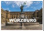 Würzburg - Bayern (Tischkalender 2024 DIN A5 quer), CALVENDO Monatskalender