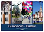 Gumbinnen - Gussew. Das neue Gesicht einer alten Stadt (Wandkalender 2024 DIN A4 quer), CALVENDO Monatskalender